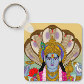 Lord Vishnu Keychain (Voorkant)