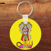Lord Vishnu Keychain (Voorkant)