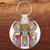 Lord Vishnu Keychain (Voorkant)