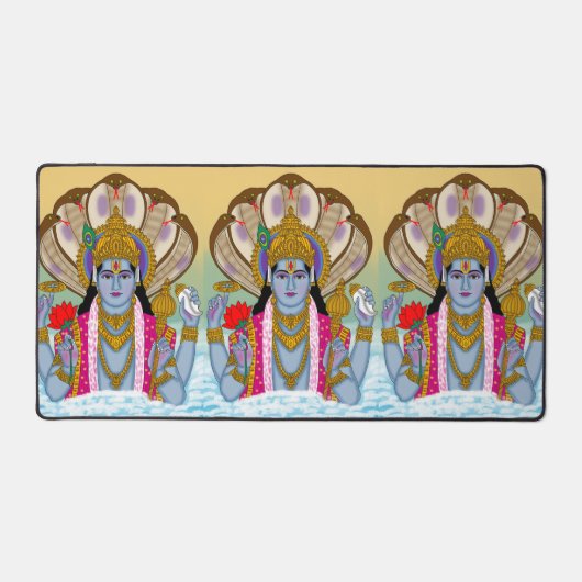Lord Vishnu Mouse pad (Voorkant)