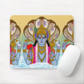 Lord Vishnu Mouse Pad Muismat (Met muis)