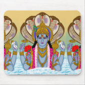 Lord Vishnu Mouse Pad Muismat (Voorkant)