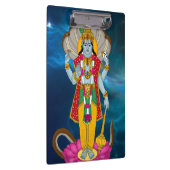 Lord Vishnu Notebook Klembord (Rechts)