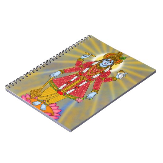 Lord Vishnu notebook Notitieboek (Linkerzijde)