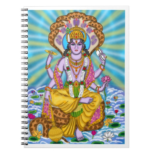 Lord Vishnu Notitieboek (Voorkant)