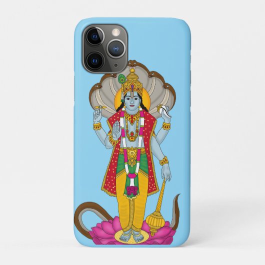 Lord Vishnu Phone Cover (Achterkant)