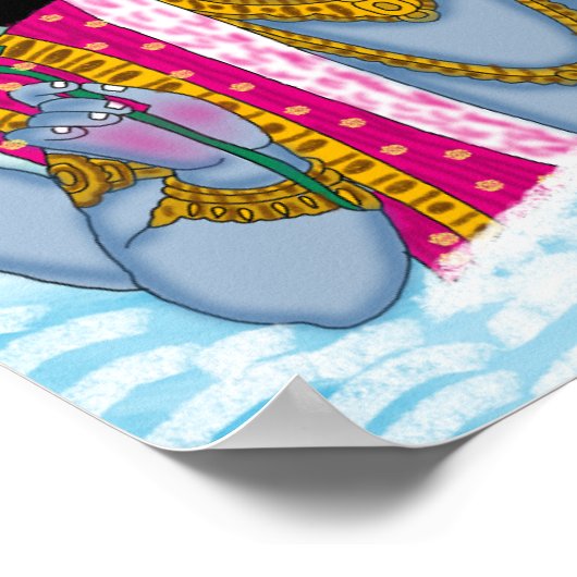 Lord Vishnu Poster (Hoek)