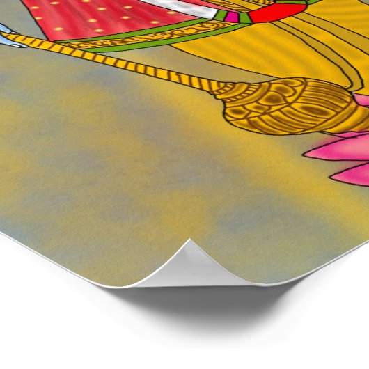 Lord Vishnu Poster (Hoek)