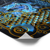 Lord Vishnu - Poster (Hoek)