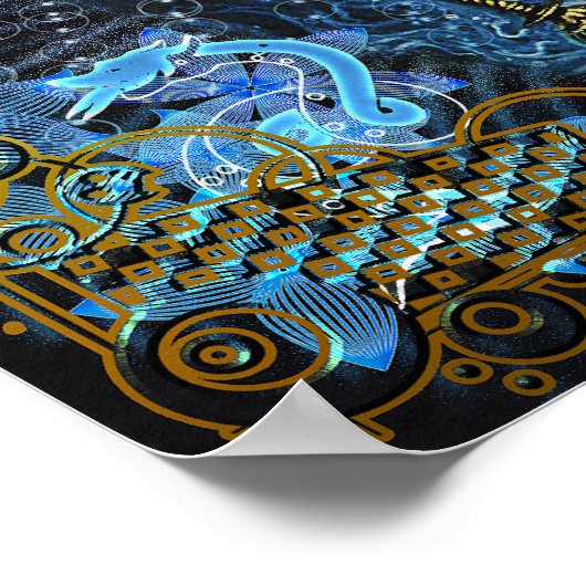 Lord Vishnu - Poster (Hoek)