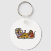 Lord Vishnu Sleutelhanger (Achterkant)