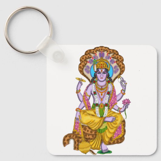 Lord Vishnu Sleutelhanger (Voorkant)