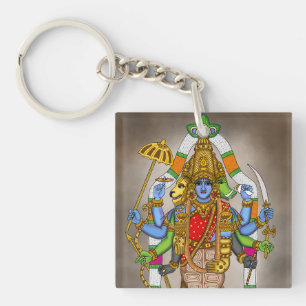 Lord Vishnu-sleutelhanger Sleutelhanger