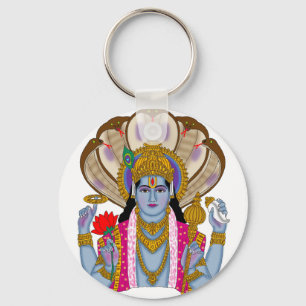 Lord Vishnu-sleutelhanger Sleutelhanger