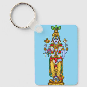 Lord Vishnu-sleutelhanger Sleutelhanger