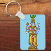Lord Vishnu-sleutelhanger Sleutelhanger (Voorkant)