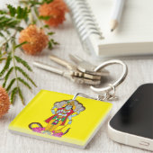 Lord Vishnu-sleutelhanger Sleutelhanger (Voorkant Rechts)