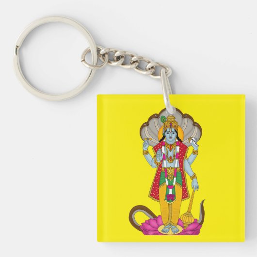Lord Vishnu-sleutelhanger Sleutelhanger (voorkant)