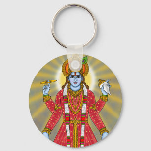 Lord Vishnu-sleutelhanger Sleutelhanger