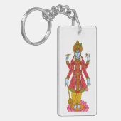 Lord Vishnu-sleutelhanger Sleutelhanger (Voorkant Links)