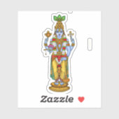 Lord Vishnu Sticker (Vel)