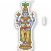 Lord Vishnu Sticker (Voorkant)