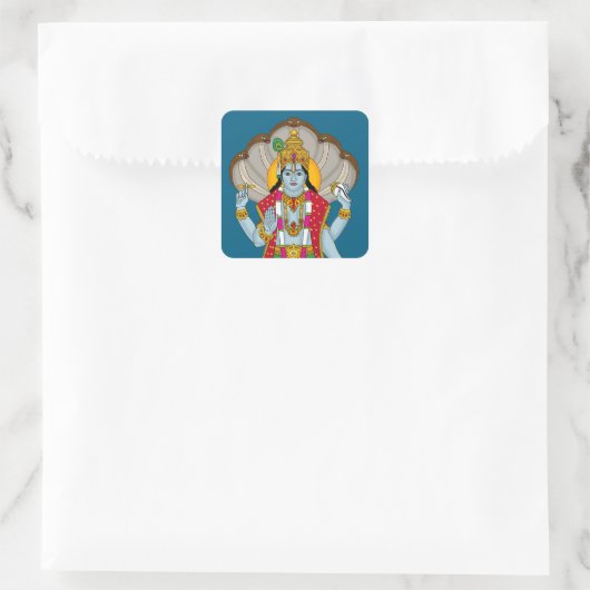 Lord Vishnu Sticker (Tas)