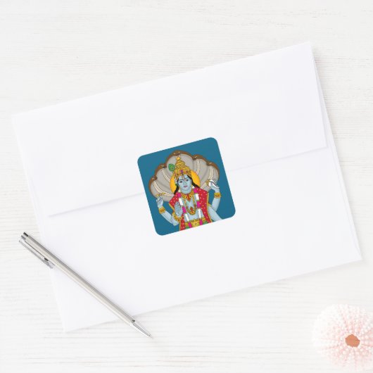 Lord Vishnu Sticker (Envelop)