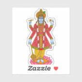 Lord Vishnu Sticker (Vel)