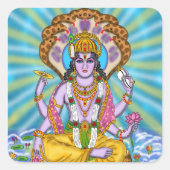 Lord Vishnu Stickers (Voorkant)