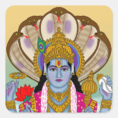 Lord Vishnu Stickers (Voorkant)