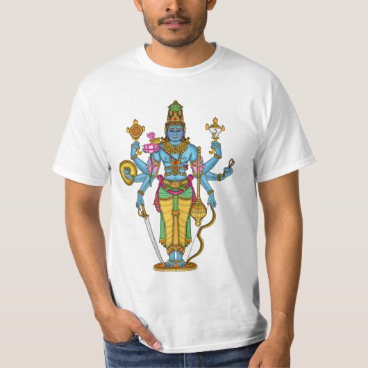 Lord Vishnu T-shirt (Voorkant)
