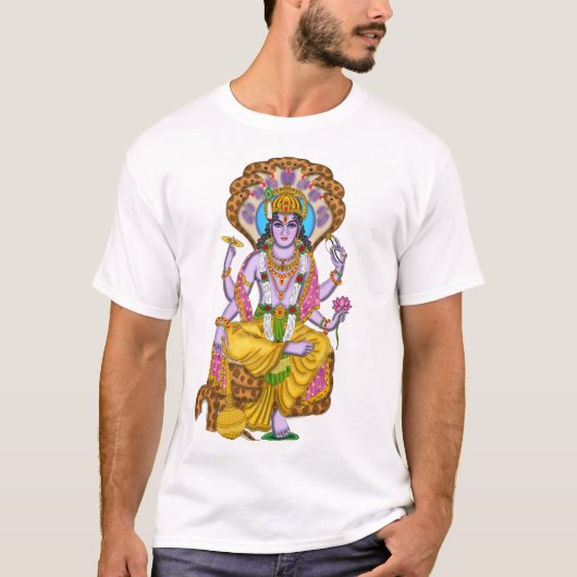 Lord Vishnu T-shirt (Voorkant)