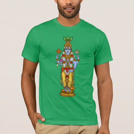 Lord Vishnu T-shirt (Voorkant)