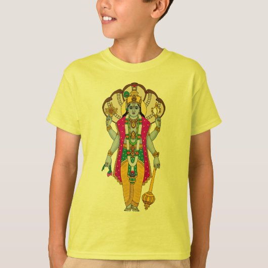 Lord Vishnu T-shirt (Voorkant)