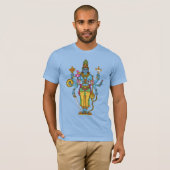 Lord Vishnu T-shirt (Voorkant volledig)