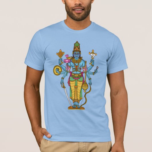 Lord Vishnu T-shirt (Voorkant)