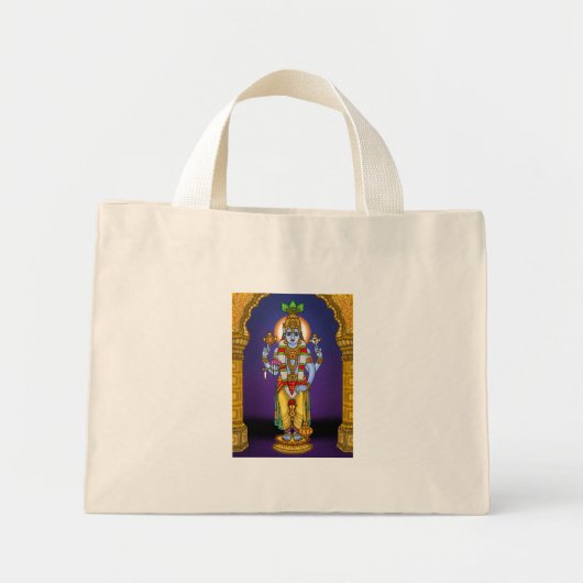 Lord Vishnu-tas Mini Tote Bag (Voorkant)
