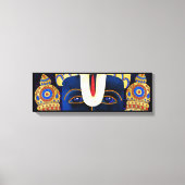 Lord Vishnu Tirupati Perumal Hindu God Painting Canvas Afdruk (Voorkant)