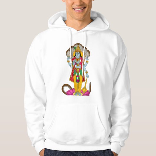Lord Vishnu-trui Hoodie (Voorkant)