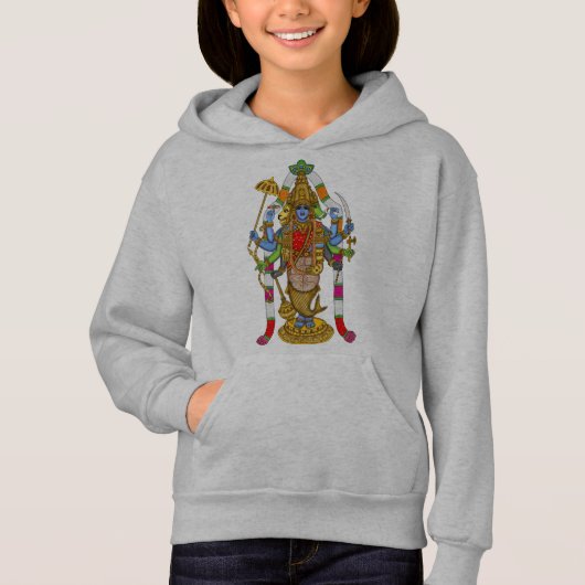 Lord Vishnu-trui met capuchon (Voorkant)