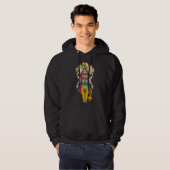Lord Vishnu-trui met capuchon Hoodie (Voorkant volledig)