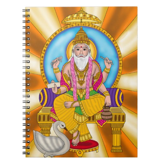 Lord Vishwakarma Notitieboek (Voorkant)