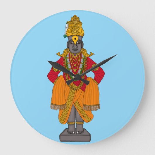 Lord Vithhal wandklok (Voorkant)