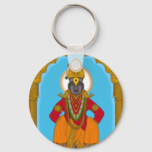 Lord Vitthal-sleutelhanger Sleutelhanger (Voorkant)