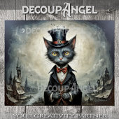 Lord Whiskers uit Darkshire - Decoupage - Tissuepapier