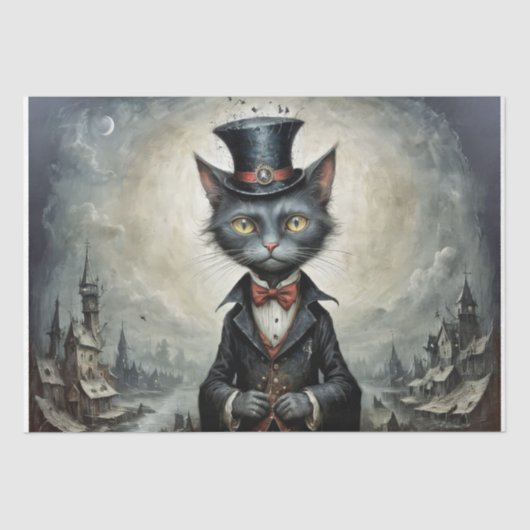 Lord Whiskers uit Darkshire - Decoupage - Tissuepapier (Voorkant)