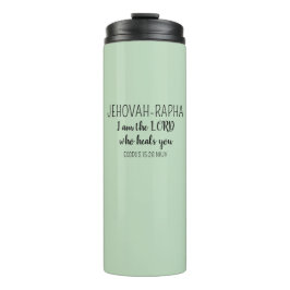  Lord Who Heals Light Green Simple Christian Thermosbeker