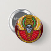 Lord Yellamma-knop Ronde Button 5,7 Cm (Voorkant /achterkant)