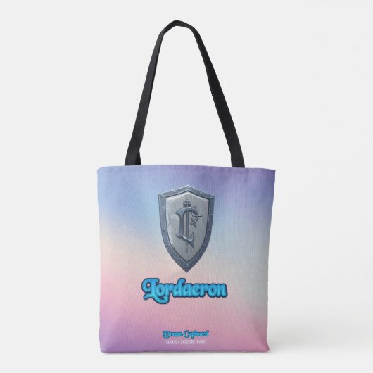 Lordaeron 'L': Tote Bag (Achterkant)